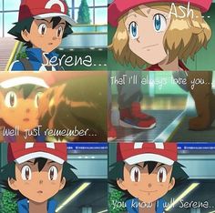 the pokemon movie is being watched by people in red hats and baseball caps, with captioning that they're not sure