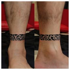 Wrap Around Ankle Tattoos, Leg Band Tattoos, Wrap Around Wrist Tattoos, Thigh Tattoo Men, Evolution Tattoo, Polynesian Tattoos Women