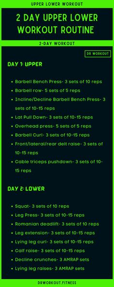 a green and black flyer with instructions for the workout routine on it's side