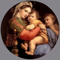 an image of a woman holding a baby in her arms with two other women nearby