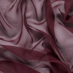 Maroon Silk Wide Chiffon Ethereal Fabric, Maroon Background, Mood Designer Fabrics, Bridal Fabric, Mood Fabrics, Dress Forms, Chiffon Material, Buy Fabric, Gingham Check