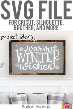 the svg file for cricut, silhouettette, and more project idea