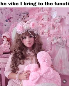 Home Gyaru, Early 2000s Style, Pink Room Decor, Cute Room Ideas, Jumping For Joy, Pink Room, All Things Cute