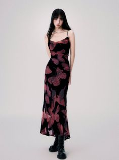 Velvet Butterfly Swing Collar Backless Strap Dress – ARCANA ARCHIVE Feminine Fits, Dark Feminine, Caicos Islands, Pitcairn Islands, Strap Dress, British Indian, Turks And Caicos Islands, Look Cool, 8 M