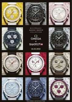 Moon Watch, Premium Watches, Swatch Watch, Buy Watches, Stylish Watches, Fine Watches