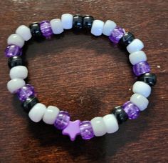 Ace Spectrum Pride and Awareness. Pride Bracelets, Ace Bracelet, Aroace Accessories, Ace Pride Flag, Demisexual Bracelet, Lgbtq Kandi Bracelets, Asexual Keychain, Ace Pride, Diy Kandi Bracelets