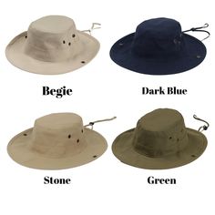 Stylish Safari Hat: Gear up for your outdoor escapades with our fashionable safari hat. Crafted with care from premium materials, this hat offers excellent sun protection while adding a touch of style to your ensemble. Its adjustable strap ensures a secure and comfortable fit for all head sizes. Whether you're exploring the wilderness or strolling through the city, our safari hat is the perfect companion. Don't compromise on fashion or functionality--get yours today and embrace the adventurous s Khaki Cap Sun Hat For Summer, Adjustable Khaki Summer Hat, Khaki Brimmed Beach Hat, Summer Khaki Cap, Khaki Summer Cap, Khaki Sun Cap For The Beach, Khaki Cap-shaped Sun Hat For The Beach, Khaki Beach Cap Sun Hat, Solid Brimmed Bucket Hat For Fishing