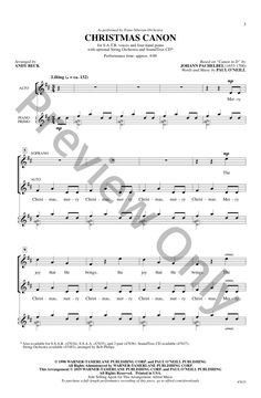 christmas carol sheet music for choir