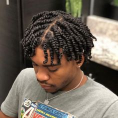 Mens Twists, Short Hair Twist, Short Hair Twist Styles