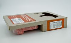 a box that has some meat inside of it