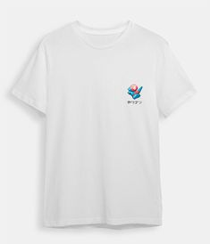 Pokemon t-shirt Porygon white Japanese Tshirt Design Ideas, Japanese Tshirt Design, Pokemon T Shirt, One Piece T Shirt, Pokemon Snorlax, Pokemon T, Japanese Tshirt, Japanese Kanji, Clothes Ideas