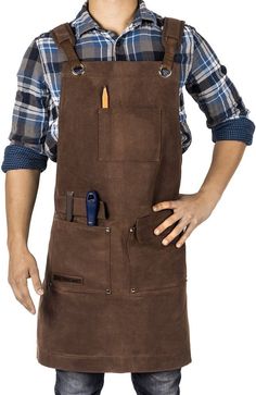 Store New Arrivals Add to Favorite View Feedback Contact Woodworking Apron, Heavy Duty Waxed Canvas Work Apron with Pockets - M-XL Shop Apron for Men with Double Stitching, and Comfy Design - Brown, Adjustable Back Straps Description Item model number TCW9001 Part Number TCW9001 Style Cross-back Finish Waxed Item Package Quantity 1 Color Brown (Standard Edition) Pattern Solid Product Dimensions 8 x 8 x 2 inches Material Cotton Batteries Required? No Item Weight 1.4 pounds Batteries Included? No Size M-XL Is Discontinued By Manufacturer No Number Of Pieces 1 Canvas,Waxed Canvas Imported TOP PICK BY POPULAR WOODWORKING MAGAZINE FOR 2021 GIFT GUIDE- Crafted of our specialized waxed canvas blend to give you year after year of DURABLE PROTECTION from DIY sawdust, stains and sticky substances. S Texas Canvas, Woodworking Apron, Tool Apron, Work Apron, Shop Apron, Logo Samples, Models Needed, Apron With Pockets, Canvas Work