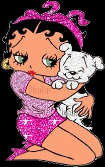 a drawing of a girl holding a white dog in her arms and wearing a tiara