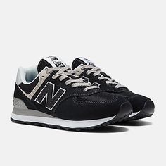 New Balance 547, New Balance Shoes Black, Be Lowkey, Black New Balance Shoes, New Balance 574 Black, 574 New Balance, Black New Balance, Closet Revamp, New Balance Style