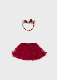 Have you ever seen anything so precious?? We are obsessed with this little number and we know that your little one will love it just as much as we do! Perfect for photoshoots, halloween, or even just a cute little photo opportunity as we hop into the holidays ahead! Red Tulle Skirt, Toddler Wearing, Knitwear Outfit, Girls Bib, Dress Socks, Socks And Tights, Doll Gift, Peter Pan Collar, Ear Headbands