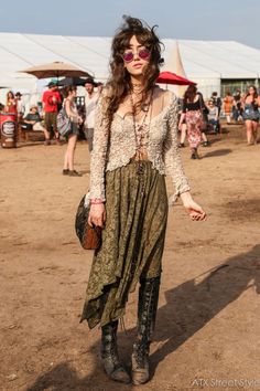 Hippie Mode, Moda Hippie, Boho Mode, Fest Outfits