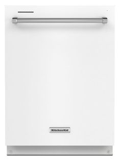 the kitchenaid dishwasher is clean and ready to be used for cleaning dishes