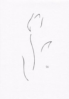 a black and white drawing of a woman's body