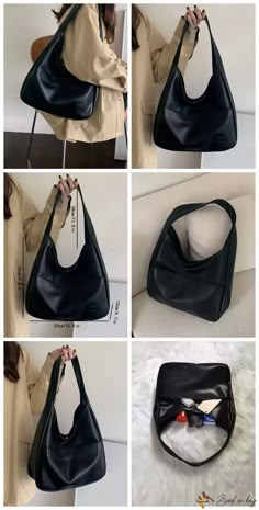 Bags Inspo Aesthetic, Leather Hobo Bag Outfit, Medium Size Bag, Large Bag Outfit, Styling Handbags, Bag Ideas Design, Summer Bags Handbags, Everyday Bags For Women, Everyday Purse Casual