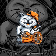 Cat design Motorcycles Logo Design, Motorcycle Logo, Cat Design, Motorcycles, Logo Design, ? Logo, Quick Saves, Design