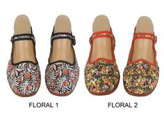 Women's Chinese Mary Jane Floral Print Cotton Shoes Slippers Rubber Soles Sizes 6-10 Women's Shoe Size Conversion: 36 = 6 = 9.5" 37 = 7 = 9.75" 38 = 8 = 10" 39 = 9 = 10.25" 40 = 10 = 10.5" New If for any reason you are not satisfied with the item, for example, it does not fit, material is not what you expected, broken, torn, etc, we will accept returns and/or offer you a refund.  Please contact me and I will do my best to settle any issue you may have. Thank you! Long Peacoat, Mary Jane Shoes Flat, Black Wedge Shoes, Canvas Flats, Mary Jane Shoes Womens, Womens Mary Janes, Mary Jane Flats, Leather Mary Janes, Flat Sneakers