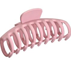 Barbie themed jumbo hair claw clip. Listing is for 1 claw clip.  Great to include in party favors or with our barbie themed buckets (https://www.etsy.com/listing/1524799441/fully-customizable-barbie-personalized?ref=listings_manager_grid&variation0=3660142736). Size: 4inch long Matte texture Messy Updo, Long Hair Updo, Matte Pink, Claw Hair Clips, One Hair, Claw Clips, Hair Claws & Clips, Big Hair, Thick Hair