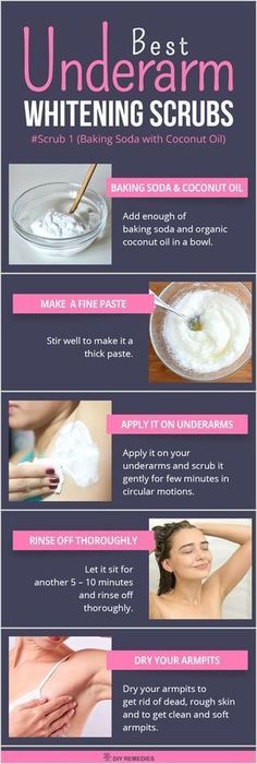 Coconut Oil Uses, Underarm Whitening, Baking Soda Coconut Oil, Dark Armpits, Skin Pores, Beauty Diy, Beauty Remedies, Image Skincare, Skin Remedies