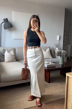 Summer Office Outfits, Work Outfits Women Summer, Fest Outfits, Skandinavian Fashion, Chique Outfits, Stylish Work Attire, Summer Work Outfits, Modest Clothing, Stylish Work Outfits