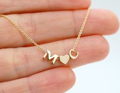 Letter C Necklace, C Necklace, Tiny Gold Earrings, Initial C, C Letter, Initial Charm Bracelet, Handwriting Jewelry, Teen Jewelry, Gold Letter Necklace