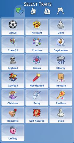 an image of a game screen with many different types of items in the screenshot