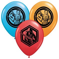 Qualatex 11 inch STAR WARS: THE FORCE AWAKENS Latex Balloons 28122-Q Star Wars Balloons, Darth Vader Party, Bouquet Party, Qualatex Balloons, 5 Balloons, Star Wars The Force Awakens, Balloon Pump, The Force Awakens, Decoration Birthday