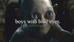 an elf with blue eyes and the words boys with blue eyes