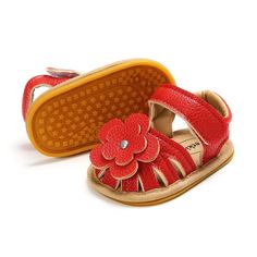 New Infant Baby Shoes Baby Boy Girl Shoes Toddler Flats Summer Sandal Flower Soft Rubber Sole Anti-Slip Crib Shoes First Walker - Gray,13-18 Months Shoes Baddie, Baddie Shoes, Alt Shoes, Shoes 90s, 90s Shoes, Baby Boy Jackets, Flower Sandals, Flower Soft