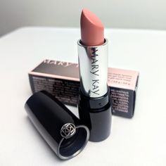 Brand New In Original Packaging. Only Opened To Take Pictures. Mary Kay Gel Semi-Matte Lipstick In "Bashful You" Soft, Pink Color. Pink Matte Lipstick, Mary Kay Pink, Lipstick Color, Soft Pink Color, Mary Kay Makeup, Luxury Makeup, Take Pictures, Matte Lipstick, Makeup Lipstick