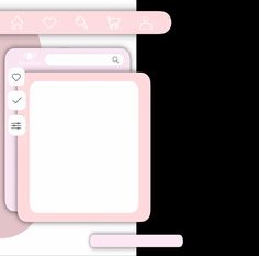 a computer screen with pink and white shapes on it's display panel, which displays the text hello kitty