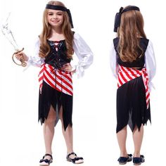 Pirates of the Caribbean Kids Costumes Ghost Costume Kids, Rapunzel Dress Up, Boys Pirate Costume, Pirate Girl Costume, Girl Pirates