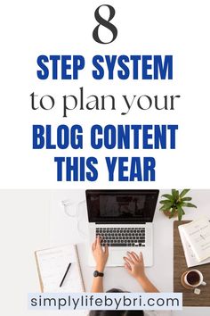 plan your blog content