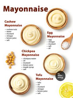 mayonnaise is the most popular condiments for any type of meal, and it's easy to make