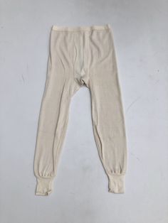 "1970s cotton thermal long Johns have elastic around the waist, knit rib at the hems, and flat piping around the crotch area. Made in USA. 100% cotton. Condition Excellent. Measurements Waist 30\"-40\" Hip 36\"-42\" Rise 16\" Inseam 26\" Length 40\" Tag size is a large 38-40." Boat Print, Micro Mini Dresses, Mens Leggings, Long Johns, Legging Outfits, Cotton Maxi, Black Butterfly, Maxi Dress Cotton, Suede Fringe