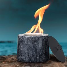 PRICES MAY VARY. 🔥 MARBLE TABLE TOP FIRE PIT BOWL- The polished marble stone tabletop fire pit is pretty in real, with its sleek finish and stylish look, which is much more attractive and more durable than similar products made of concrete. The stone fire bowl does not crumble or develop visible cracks from prolonged use. It includes Marble Fire Pit x 1, Silicone Pad x 1, Fuel Cup x 1, Cover x 1, Pipette Ball x 1, Instruction Card x 1. 🔥 EASY TO USE - Use 70% or higher isopropyl alcohol as fue Fire Pit Portable, Indoor Smores, Mini Fire Pit, Indoor Fire Pit, Tabletop Fire Pit, Tabletop Fireplaces, Tabletop Firepit, Fire Pit Bowl, Halloween Table Decorations