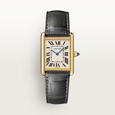 Tank Louis Cartier watch Tank Louis Cartier, Cartier Tank Louis, Watches Cartier, Beaded Crown, Tank Watch, Cartier Tank, Cartier Jewelry, Cartier Watch, Cartier Men