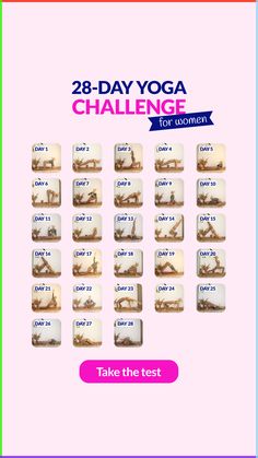 the 28 day yoga challenge for women