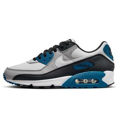 PRICES MAY VARY. Title: Nike Air Max 90 Men's Shoes (FB9658-002,Light Smoke Grey/Black/Industrial Blue) Size 15. Product Type: Arborist Merchandising Root > Self Service > Special Features Stores > 80dbd58c-5608-4346-a9d0-64e6b7f46827_0 > 80dbd58c-5608-4346-a9d0-64e6b7f46827_501 > 80dbd58c-5608-4346-a9d0-64e6b7f46827_690502 Nike Air Max 90 Outfit Men, Nike Air Max 90 Mens, Yeezy Boots, Air Shoes, Black Industrial, Nike Models, Athletic Shoe, Black Trainers, Mens Nike Air