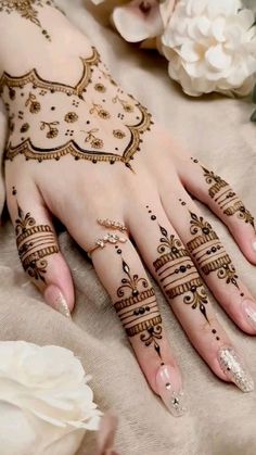 Aesthetic Mehndi Design ❤️ Mehndi Design Aesthetic, Aesthetic Mehndi Design, Simple Mehendi Design, Aesthetic Mehndi, Funny Reminders, Latest Arabic Mehndi Designs, Simple Mehendi, Simple Mehendi Designs