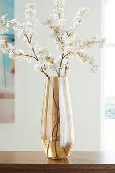 Rhettman Amber Vase from Ashley - Luna Furniture Amber Vase, Teen Bedroom Sets, Outdoor Vases, Furniture Mall, Teen Furniture, Vase With Lights, Kids Vanity, Ornate Furniture, Reclining Furniture