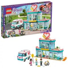 the lego friends ice cream shop is in its box and it's ready to be opened