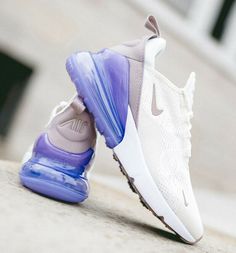 ITEMNike Air Max 270 Sail Pumice Space Purple Lilac Violet White AH6789 107 Women 7 100% AUTHENTIC GUARANTEED! NO FAKES! NO VARIANTS! CONDITION: Brand new INCLUDED:  Original Box Air Max 270 Nike, Purple Air Max 270, Purple Tennis Shoes, Air Maxes, Air 270, Nike 270, Back To School Shoes, Preppy Shoes, All Nike Shoes