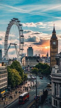 the big ben clock tower towering over the city of london