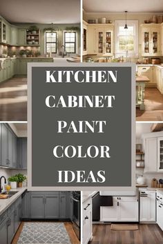 the kitchen cabinet paint color ideas