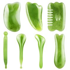 PRICES MAY VARY. 💖【Material- Natural Resin】The material of our Gua Sha tool is natural resin, not stone , scraping faster and better,super easy to care,Static free . 💖【Versatile Massage Function】Use our gua sha set to relieve fatigue throughout your body, from face and neck to back, waist, and feet! Unwind and relax after a long day. 💖【Smooth surface and edges】Each gua sha scraping plate is carefully polished ,The smooth, burr-free surface of our resin gua sha set ensures a comfortable, relia Neck Release, Gua Sha Tools And Uses, Does Gua Sha Really Work, Different Gua Sha Tools, Gua Sha Jade Stone, Gua Sha Set, Gua Sha Massage, Gua Sha Tools, Full Body Massage